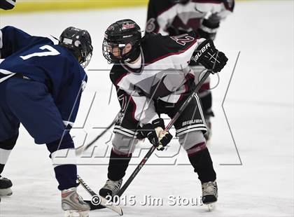 Thumbnail 3 in Milford vs. Wilton (Milford Holiday Jamboree Semifinal) photogallery.