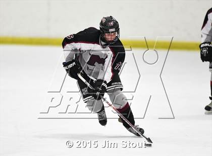Thumbnail 3 in Milford vs. Wilton (Milford Holiday Jamboree Semifinal) photogallery.