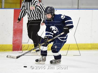 Thumbnail 2 in Milford vs. Wilton (Milford Holiday Jamboree Semifinal) photogallery.