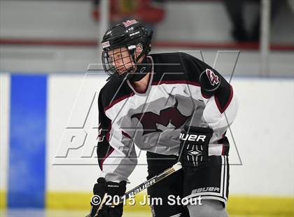 Thumbnail 3 in Milford vs. Wilton (Milford Holiday Jamboree Semifinal) photogallery.