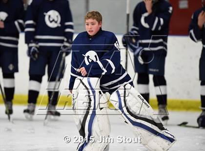 Thumbnail 1 in Milford vs. Wilton (Milford Holiday Jamboree Semifinal) photogallery.