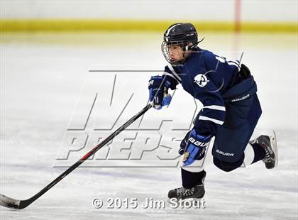 Thumbnail 3 in Milford vs. Wilton (Milford Holiday Jamboree Semifinal) photogallery.