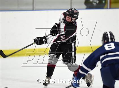 Thumbnail 3 in Milford vs. Wilton (Milford Holiday Jamboree Semifinal) photogallery.