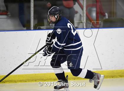 Thumbnail 2 in Milford vs. Wilton (Milford Holiday Jamboree Semifinal) photogallery.
