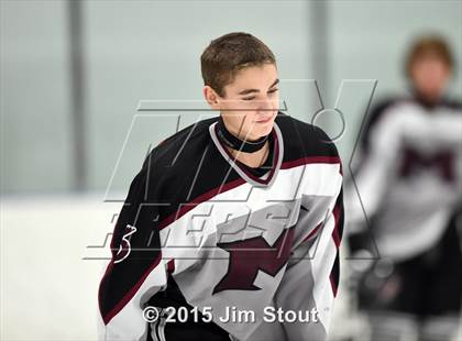 Thumbnail 3 in Milford vs. Wilton (Milford Holiday Jamboree Semifinal) photogallery.