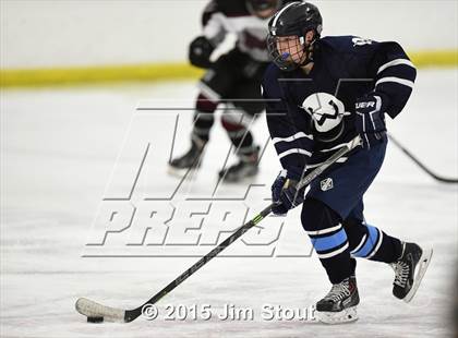 Thumbnail 3 in Milford vs. Wilton (Milford Holiday Jamboree Semifinal) photogallery.