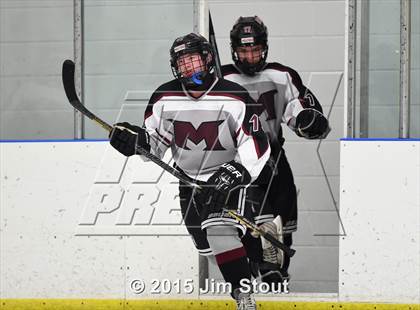 Thumbnail 2 in Milford vs. Wilton (Milford Holiday Jamboree Semifinal) photogallery.