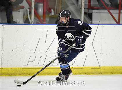 Thumbnail 3 in Milford vs. Wilton (Milford Holiday Jamboree Semifinal) photogallery.