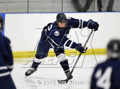 Thumbnail 1 in Milford vs. Wilton (Milford Holiday Jamboree Semifinal) photogallery.