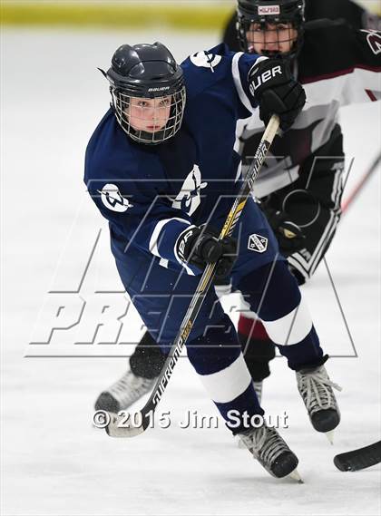 Thumbnail 3 in Milford vs. Wilton (Milford Holiday Jamboree Semifinal) photogallery.