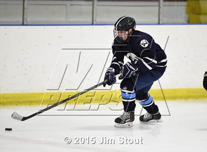 Thumbnail 2 in Milford vs. Wilton (Milford Holiday Jamboree Semifinal) photogallery.