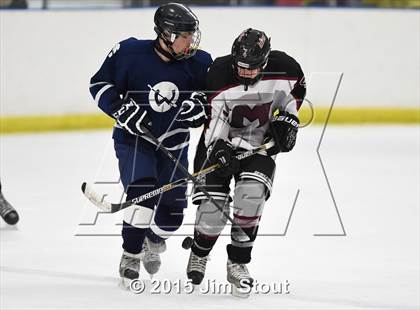Thumbnail 3 in Milford vs. Wilton (Milford Holiday Jamboree Semifinal) photogallery.