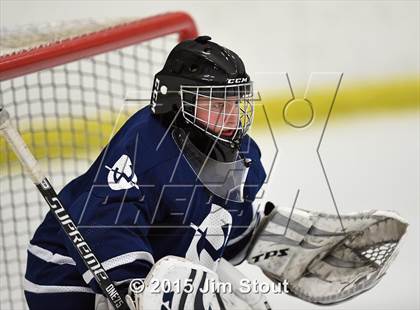 Thumbnail 2 in Milford vs. Wilton (Milford Holiday Jamboree Semifinal) photogallery.