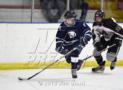 Thumbnail 2 in Milford vs. Wilton (Milford Holiday Jamboree Semifinal) photogallery.