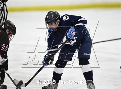Thumbnail 2 in Milford vs. Wilton (Milford Holiday Jamboree Semifinal) photogallery.