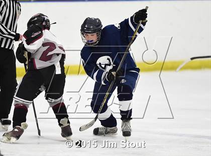 Thumbnail 2 in Milford vs. Wilton (Milford Holiday Jamboree Semifinal) photogallery.