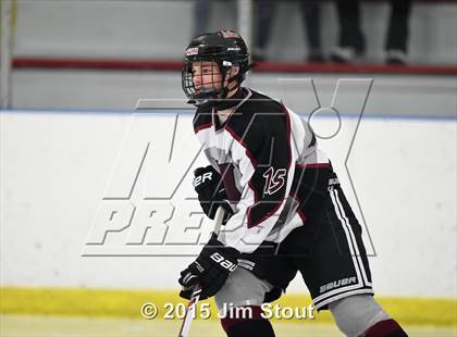 Thumbnail 3 in Milford vs. Wilton (Milford Holiday Jamboree Semifinal) photogallery.