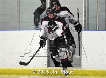 Thumbnail 3 in Milford vs. Wilton (Milford Holiday Jamboree Semifinal) photogallery.