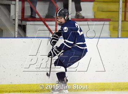 Thumbnail 3 in Milford vs. Wilton (Milford Holiday Jamboree Semifinal) photogallery.