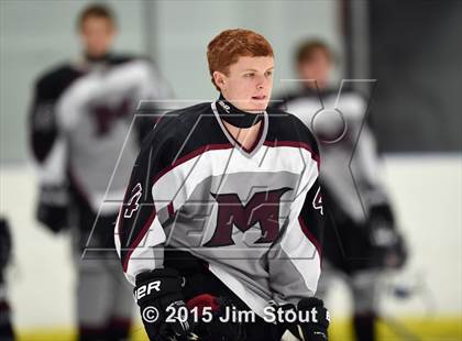 Thumbnail 2 in Milford vs. Wilton (Milford Holiday Jamboree Semifinal) photogallery.