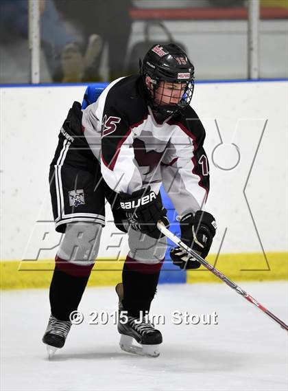 Thumbnail 2 in Milford vs. Wilton (Milford Holiday Jamboree Semifinal) photogallery.