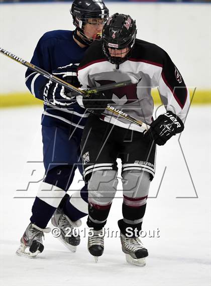 Thumbnail 2 in Milford vs. Wilton (Milford Holiday Jamboree Semifinal) photogallery.
