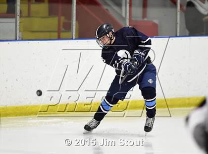 Thumbnail 3 in Milford vs. Wilton (Milford Holiday Jamboree Semifinal) photogallery.