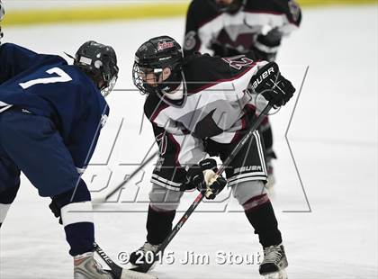 Thumbnail 1 in Milford vs. Wilton (Milford Holiday Jamboree Semifinal) photogallery.