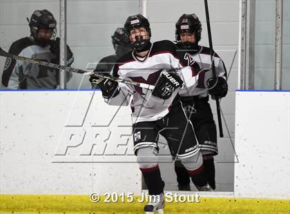 Thumbnail 3 in Milford vs. Wilton (Milford Holiday Jamboree Semifinal) photogallery.