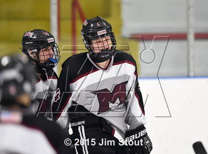Thumbnail 3 in Milford vs. Wilton (Milford Holiday Jamboree Semifinal) photogallery.