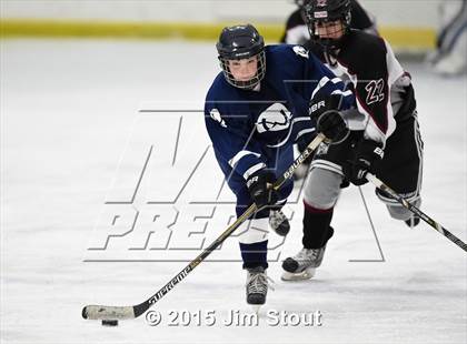 Thumbnail 3 in Milford vs. Wilton (Milford Holiday Jamboree Semifinal) photogallery.