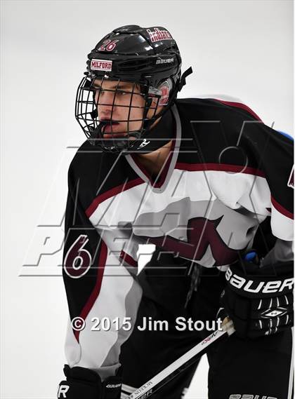 Thumbnail 1 in Milford vs. Wilton (Milford Holiday Jamboree Semifinal) photogallery.