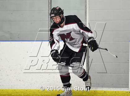 Thumbnail 2 in Milford vs. Wilton (Milford Holiday Jamboree Semifinal) photogallery.