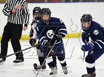 Thumbnail 3 in Milford vs. Wilton (Milford Holiday Jamboree Semifinal) photogallery.