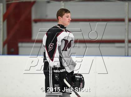 Thumbnail 3 in Milford vs. Wilton (Milford Holiday Jamboree Semifinal) photogallery.