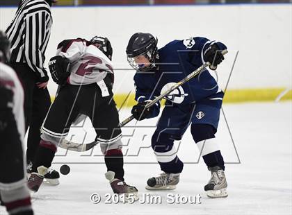 Thumbnail 3 in Milford vs. Wilton (Milford Holiday Jamboree Semifinal) photogallery.