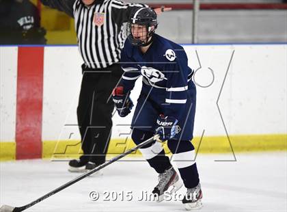 Thumbnail 2 in Milford vs. Wilton (Milford Holiday Jamboree Semifinal) photogallery.