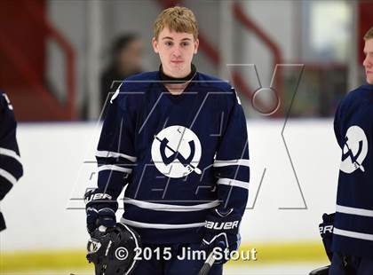 Thumbnail 2 in Milford vs. Wilton (Milford Holiday Jamboree Semifinal) photogallery.