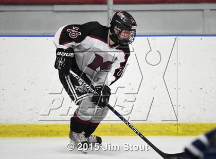 Thumbnail 2 in Milford vs. Wilton (Milford Holiday Jamboree Semifinal) photogallery.