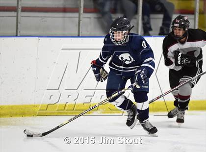 Thumbnail 3 in Milford vs. Wilton (Milford Holiday Jamboree Semifinal) photogallery.