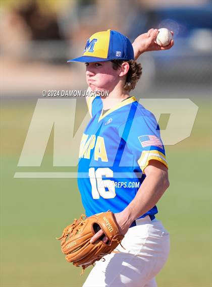 Thumbnail 2 in Moapa Valley vs Ogden (Cactus Classic Tournament) photogallery.