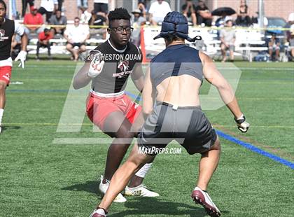 Thumbnail 3 in St. John Bosco vs Rancho Verde (Battle at the Beach 7x7) photogallery.