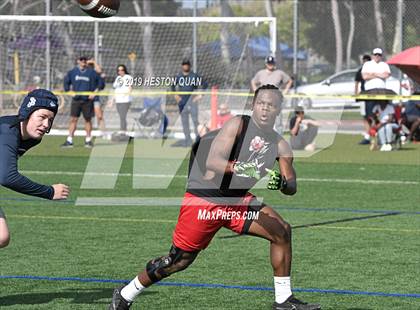 Thumbnail 2 in St. John Bosco vs Rancho Verde (Battle at the Beach 7x7) photogallery.