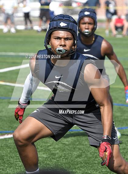 Thumbnail 1 in St. John Bosco vs Rancho Verde (Battle at the Beach 7x7) photogallery.