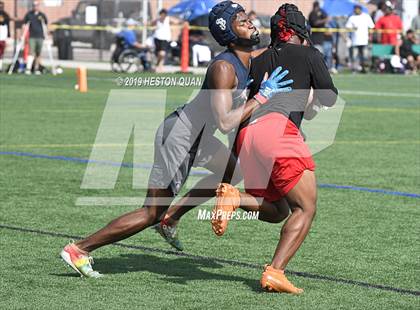 Thumbnail 2 in St. John Bosco vs Rancho Verde (Battle at the Beach 7x7) photogallery.