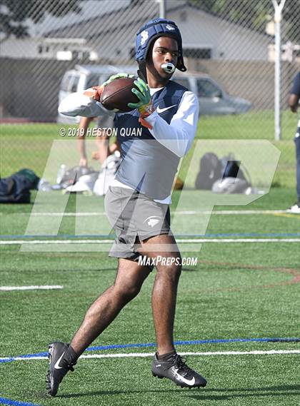 Thumbnail 2 in St. John Bosco vs Rancho Verde (Battle at the Beach 7x7) photogallery.