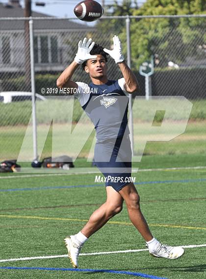 Thumbnail 2 in St. John Bosco vs Rancho Verde (Battle at the Beach 7x7) photogallery.
