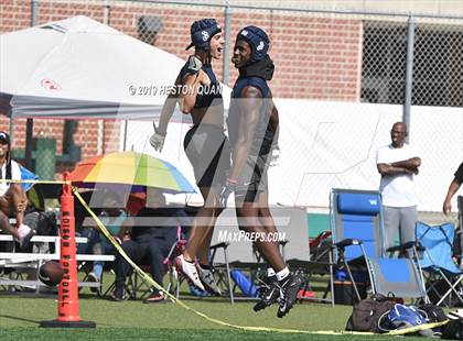 Thumbnail 1 in St. John Bosco vs Rancho Verde (Battle at the Beach 7x7) photogallery.