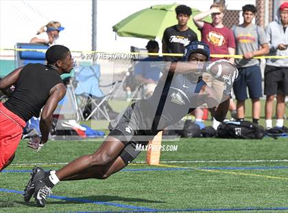 Thumbnail 1 in St. John Bosco vs Rancho Verde (Battle at the Beach 7x7) photogallery.