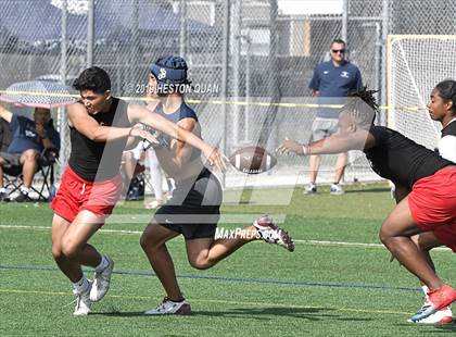 Thumbnail 3 in St. John Bosco vs Rancho Verde (Battle at the Beach 7x7) photogallery.